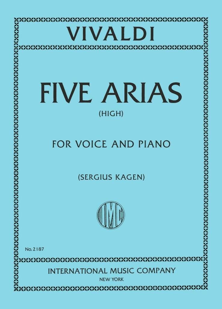 Arie (5) (S-T) (Kagen)