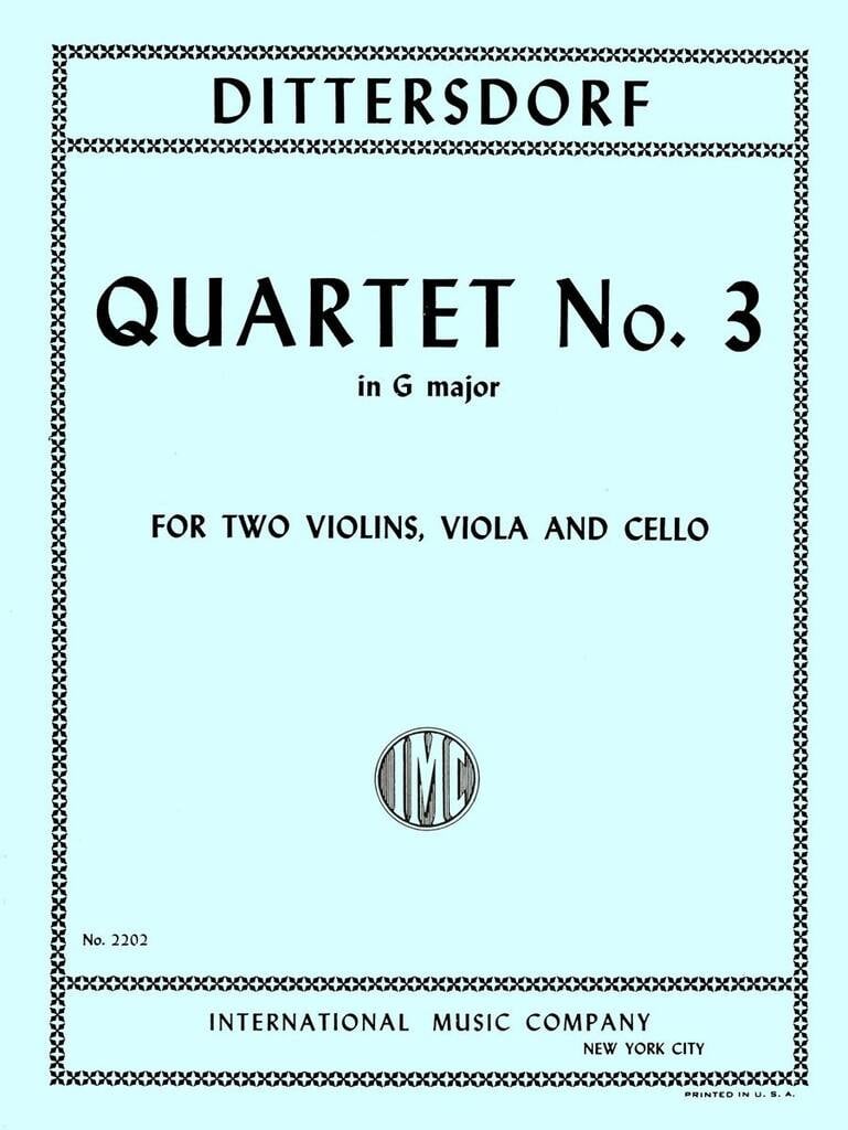 Quartet N 3 G Major (Lyman) 2