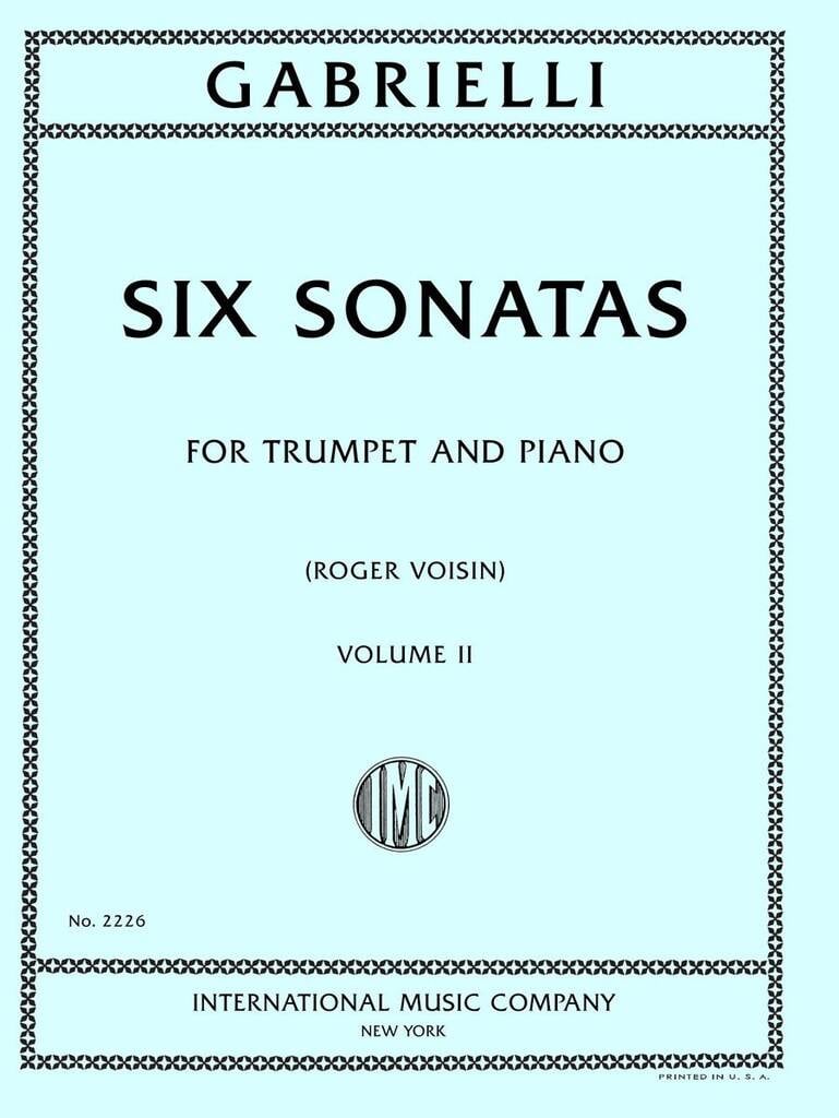 6 Sonate Op. 11 Vol. 2 (Voisin)