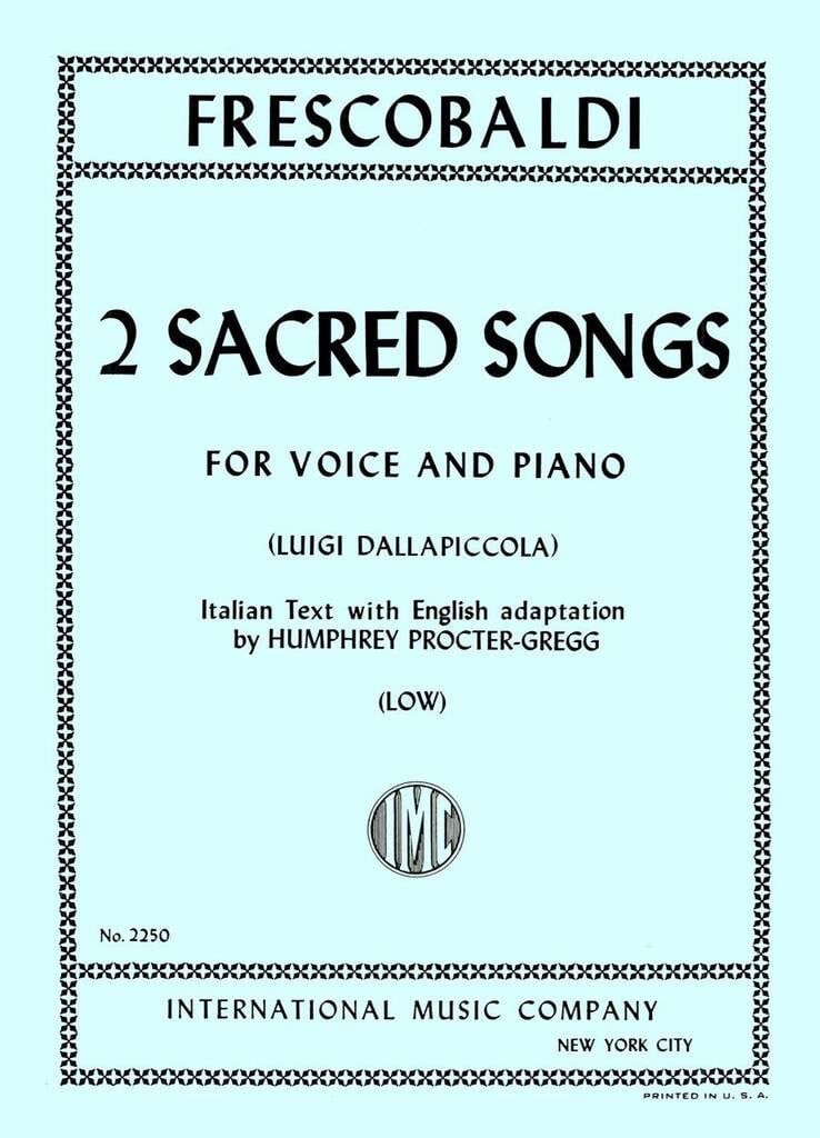 2 Melodie Sacre (Dallapiccola)