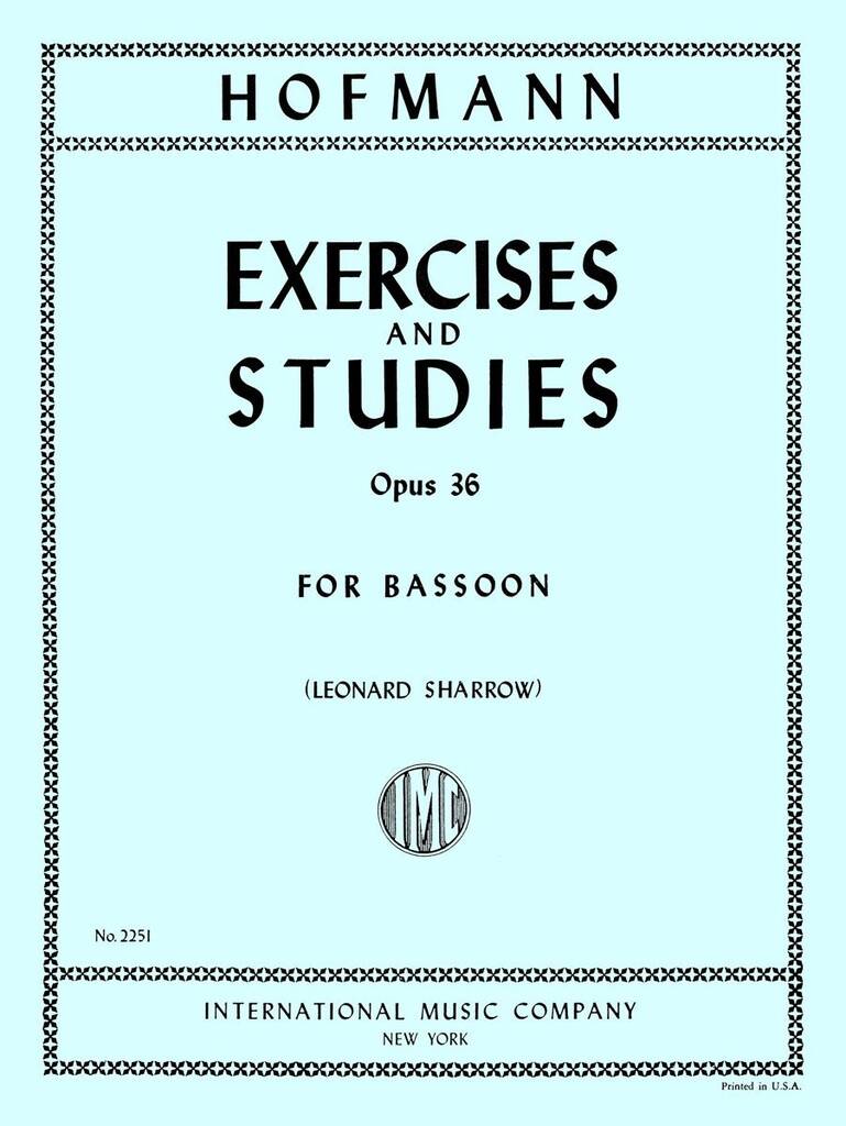 Esercizi E Studi Op. 36 (Sharrow)