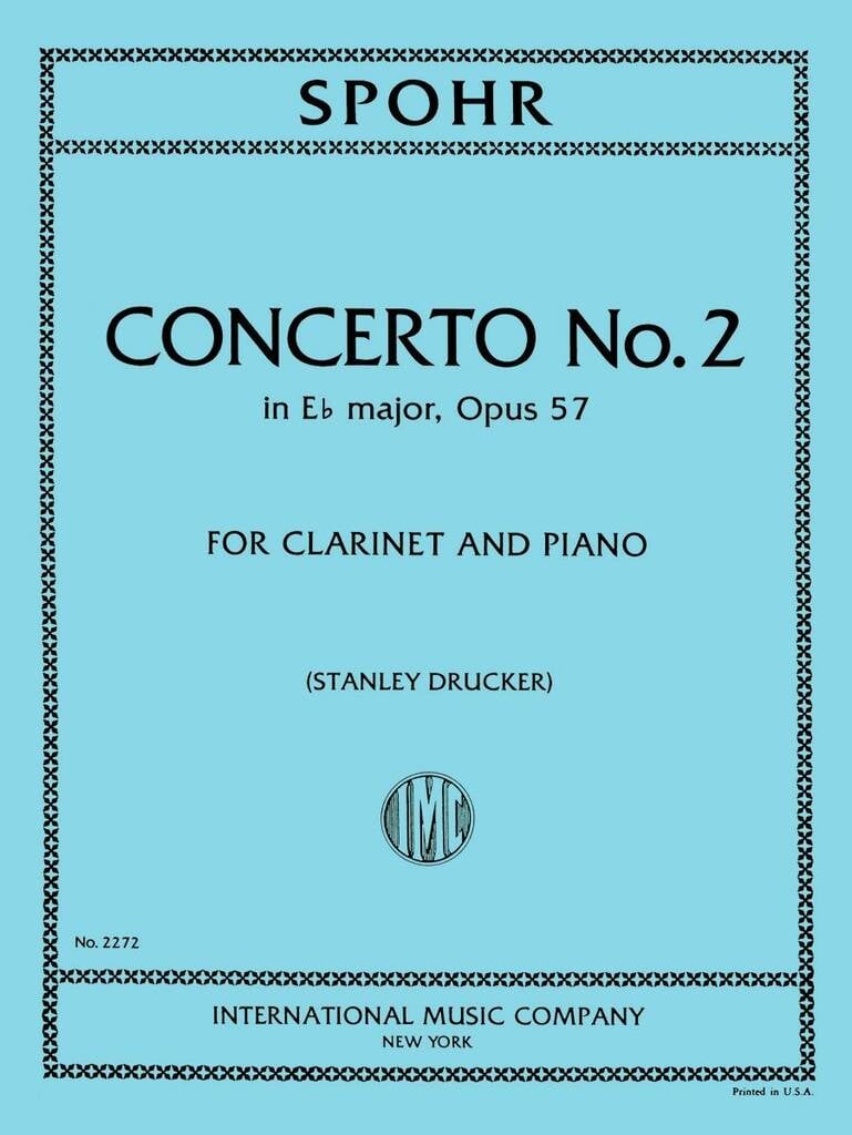 Concerto N. 2 Mi B Op. 57 (Drucker)
