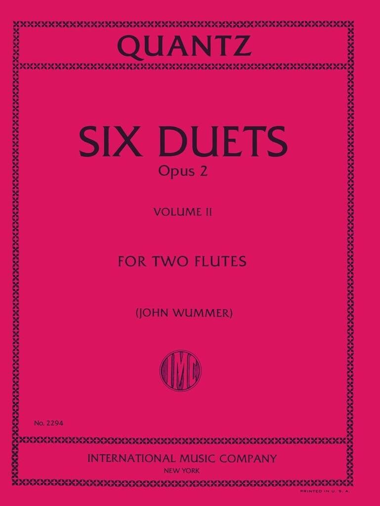 6 Duetti Op. 2 Vol. 2