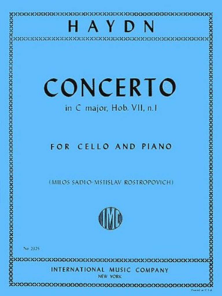 Concerto Do (Hob Viib/1) (Rostropovich)