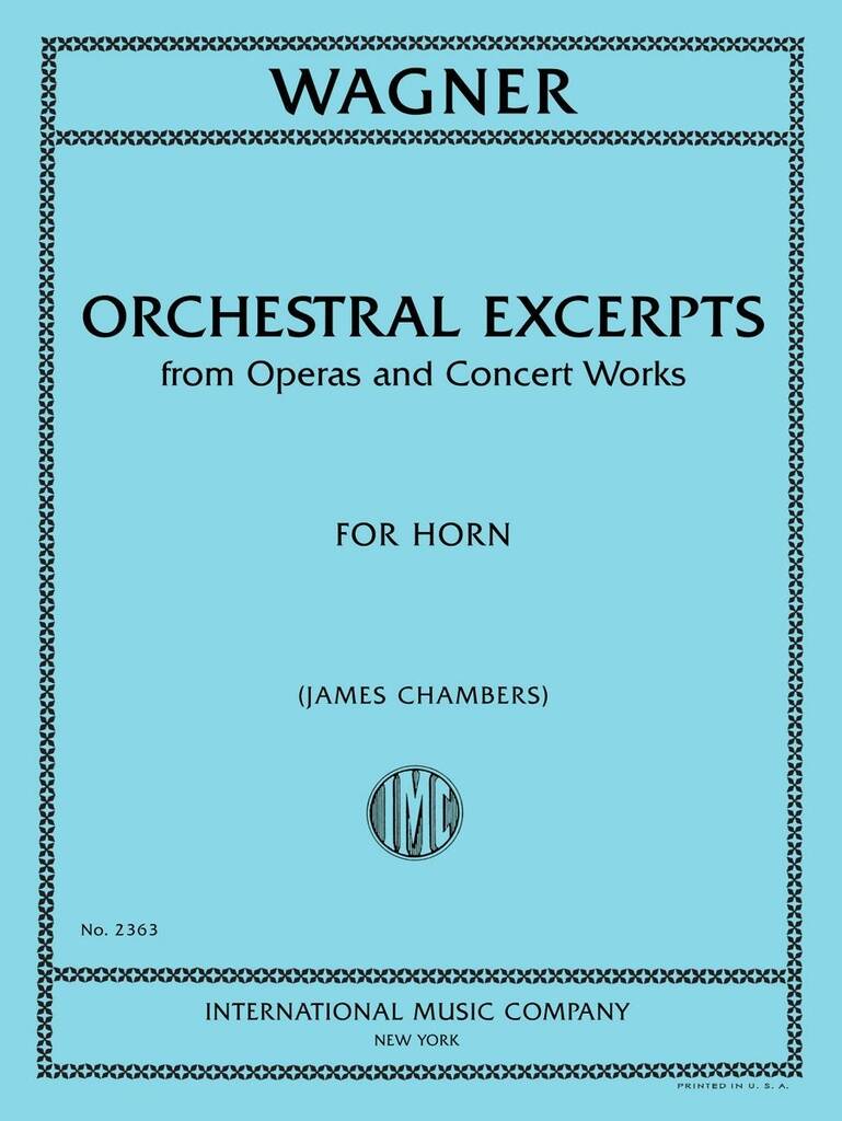 Orchestral Excerpts (Chambers)