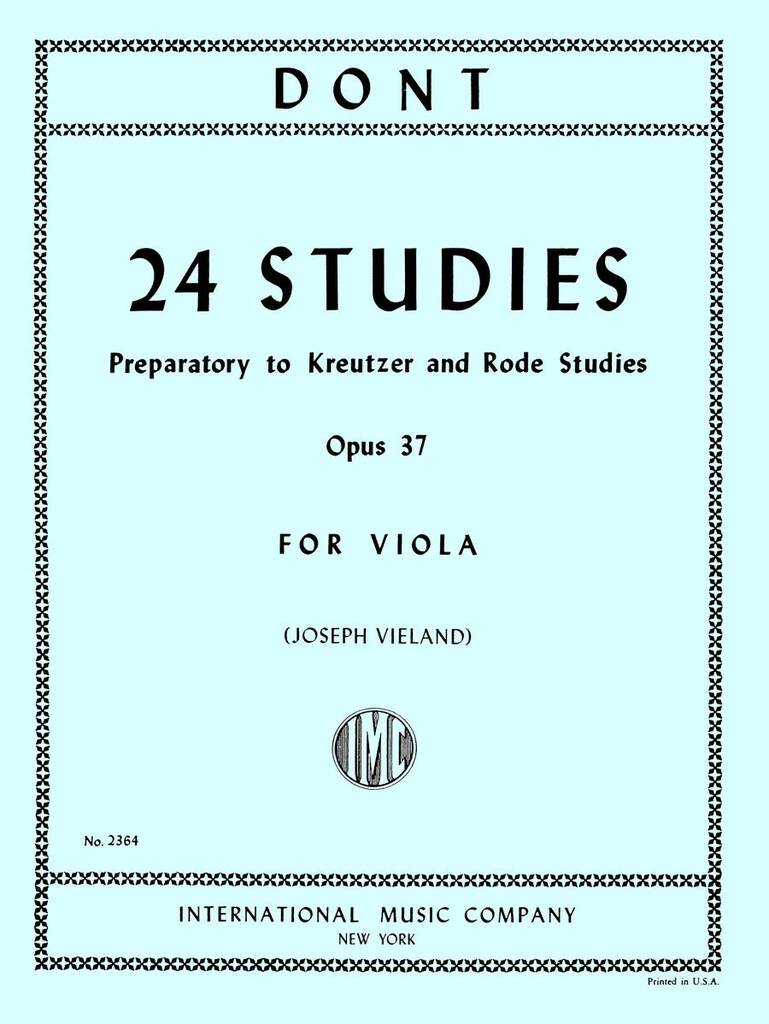 Studi Preparatori Op. 37