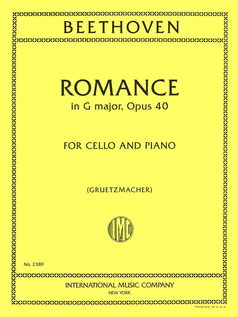 Romanza Re Op. 40