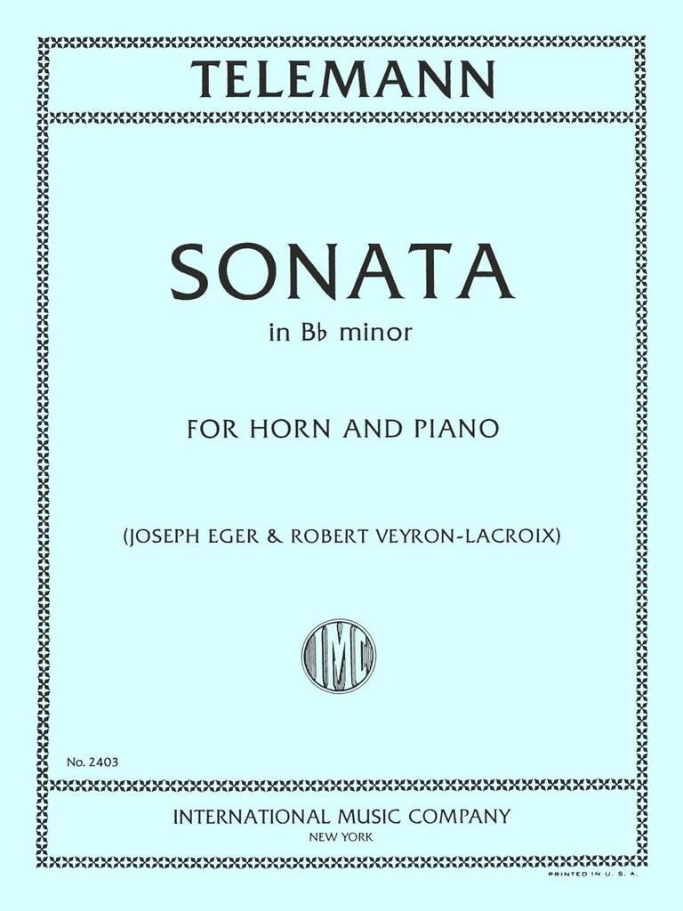 Sonata Si B M. (Eger/Veyron-Lacroix)