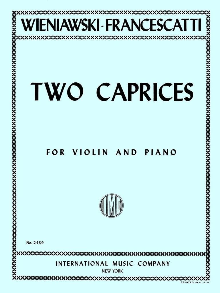 Capricci (2) (Francescatti)