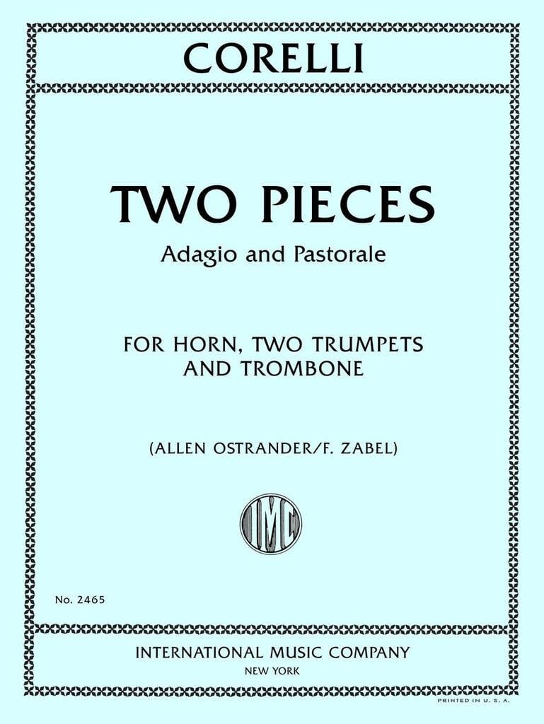 2 Pezzi (Adagio E Pastor.)(Zabel/Ostrander)