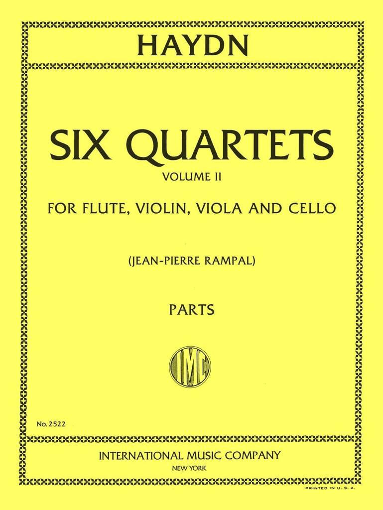 6 Quartetti Vol. 2 (Rampal)