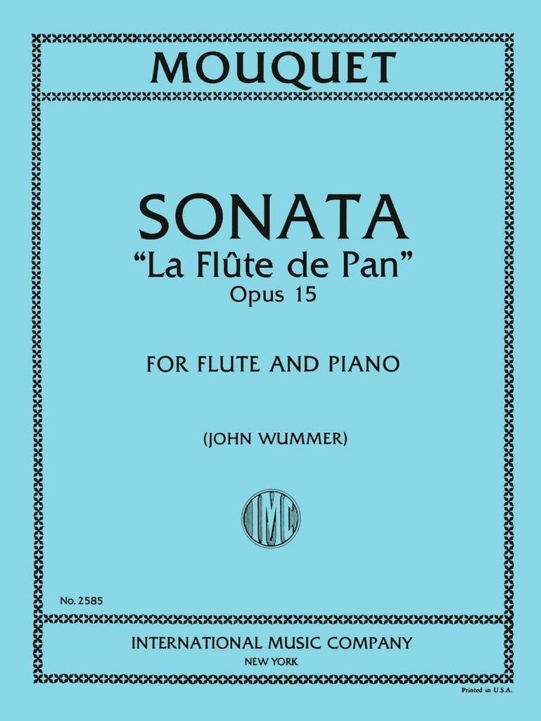 Sonata La Flute De Pan Op. 15 (Wummer)