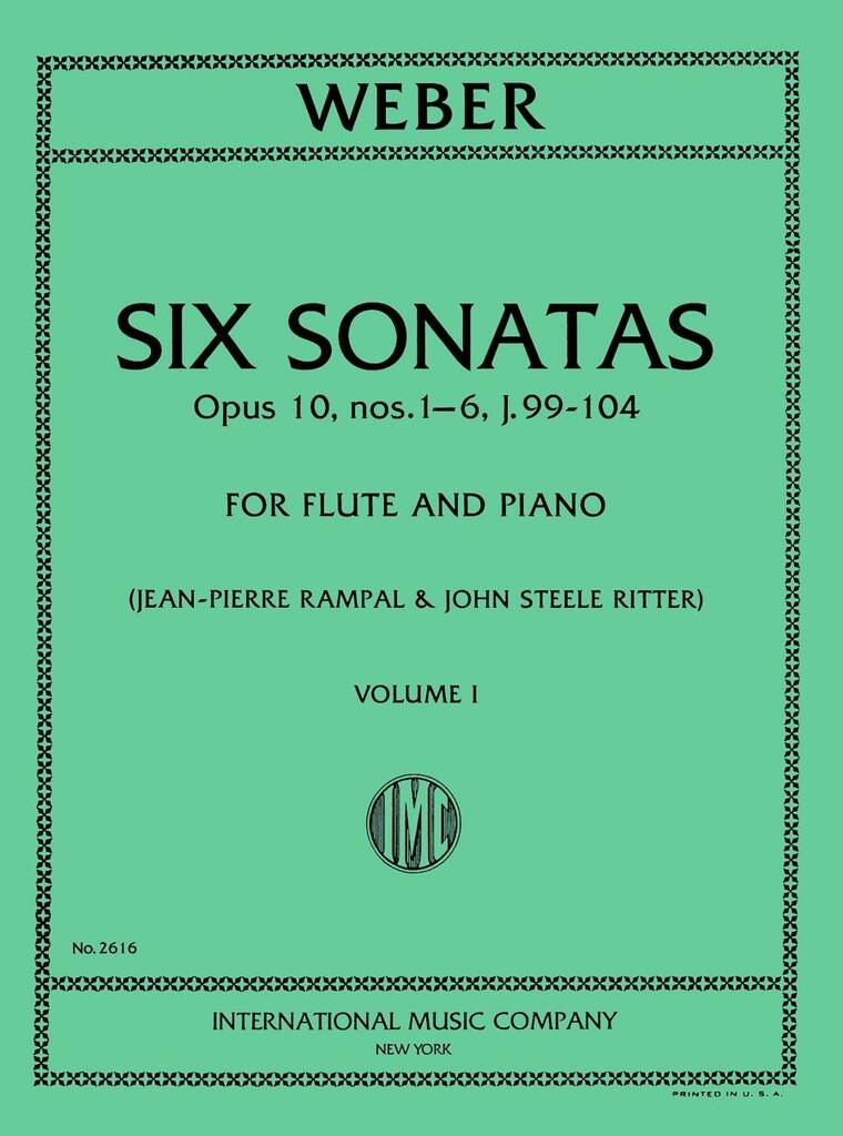 6 Sonate Vol. 1 (Rampal/Ritter)
