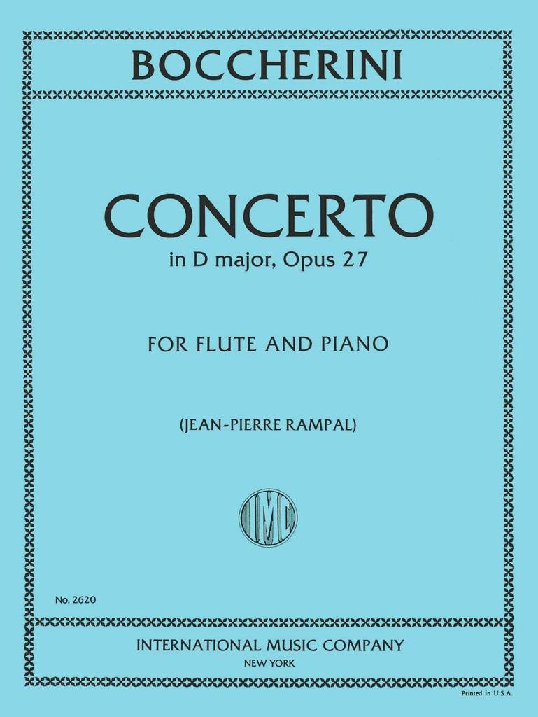 Concerto Re Op. 27 (Rampal)
