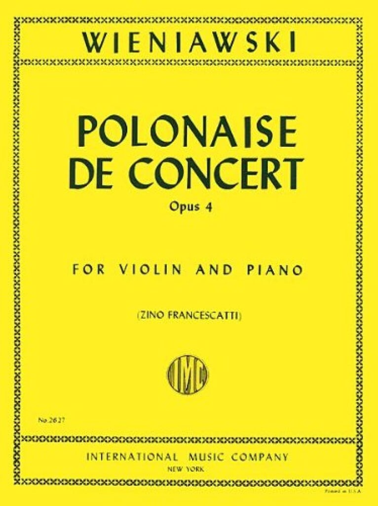 Polacca Da Concerto Op. 4 (Francescatti)