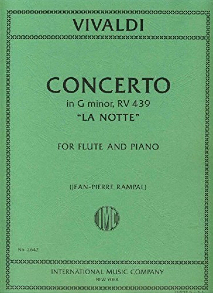 Concerto Op. 10 N. 2 (La Notte) (Rampal)