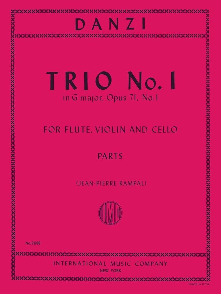 Trio N. 1 In Sol Op. 71 N. 1