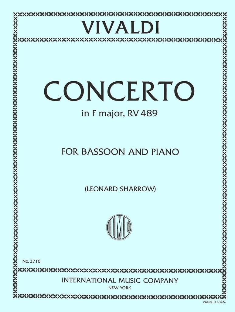 Concerto F Viii N. 20 Fa (Sharrow)