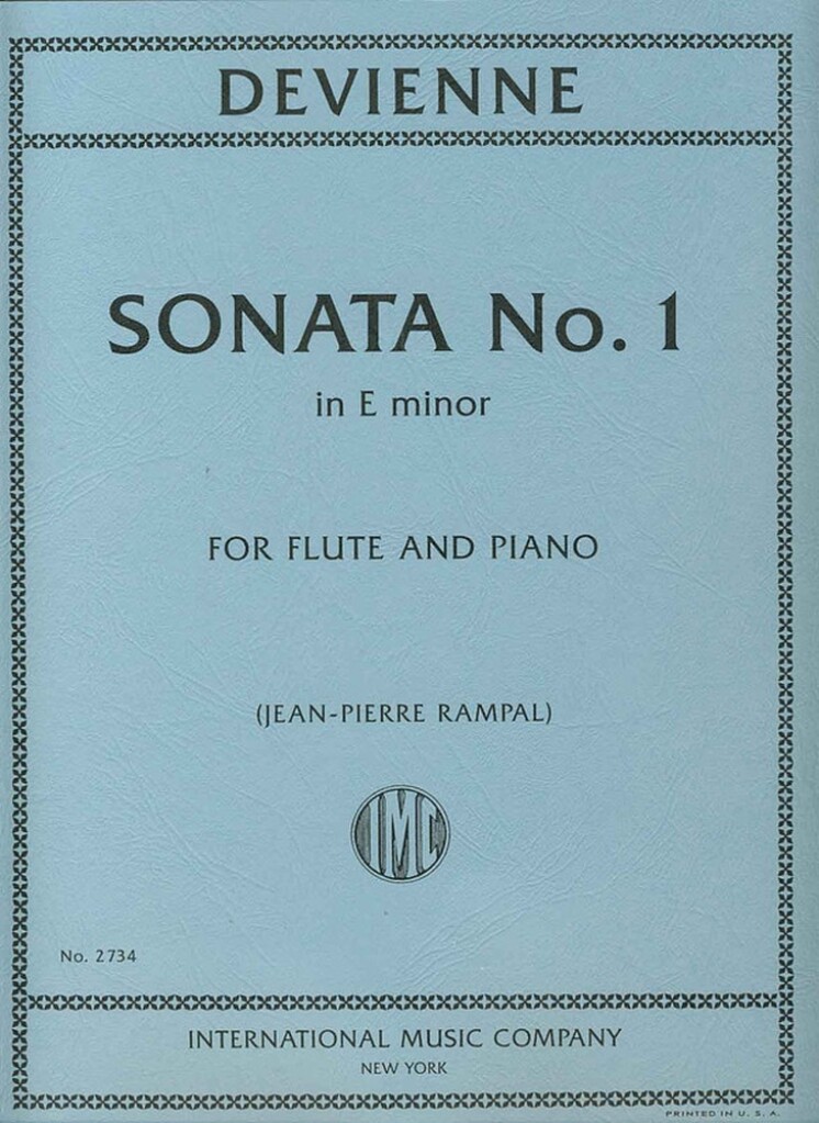 Sonata Mi M. Op. 58 N. 1 (Rampal)