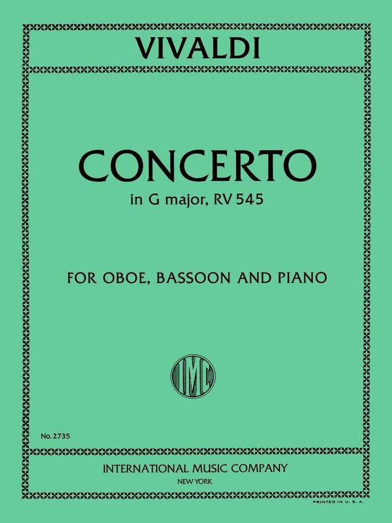 Concerto Sol F Xii N. 36 (Fuessl)
