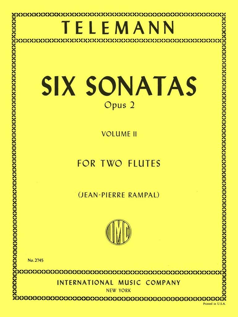 Sonate Op. 2 Vol. 2 (Rampal)