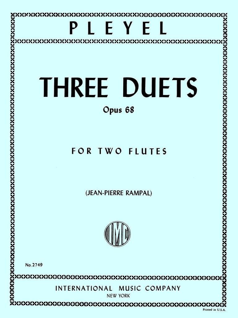 3 Duetti Op. 68 (Rampal)