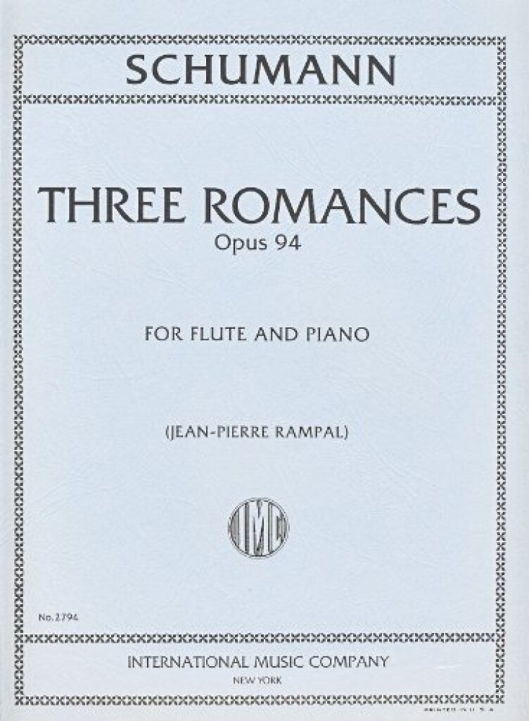 3 Romanze Op. 94 (Rampal)