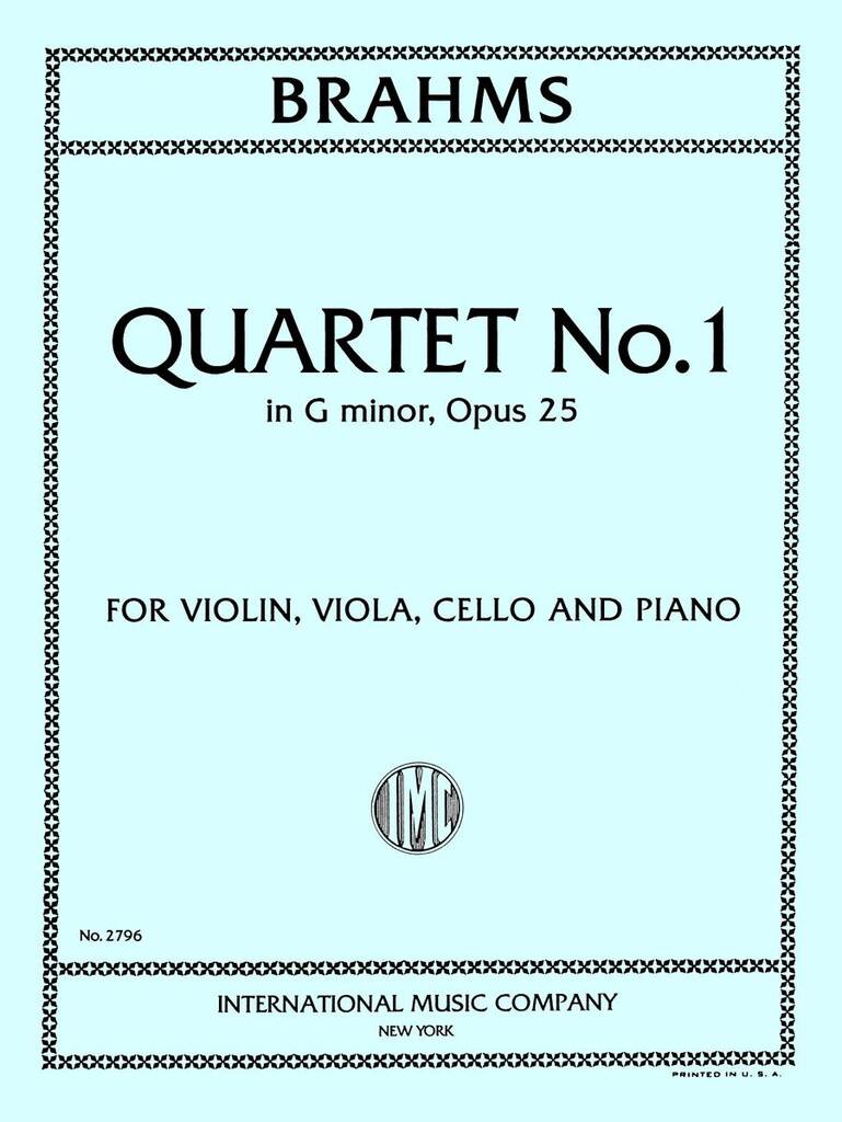 Quartetto N. 1 Op. 25