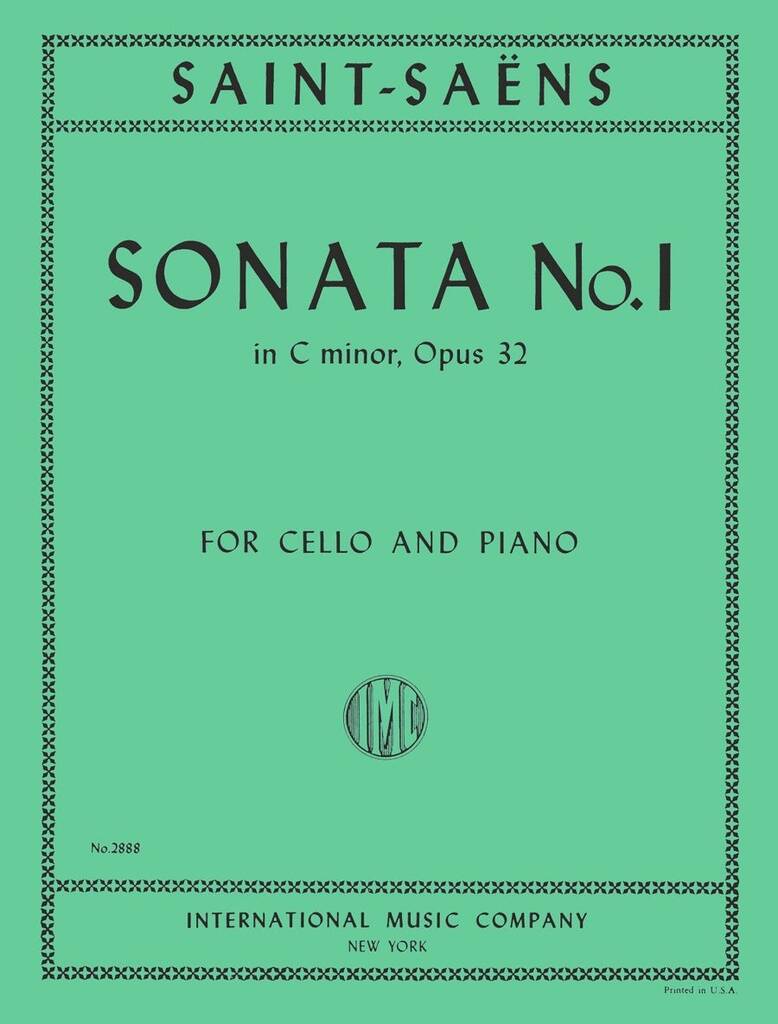 Sonata N. 1 Do M. Op. 32