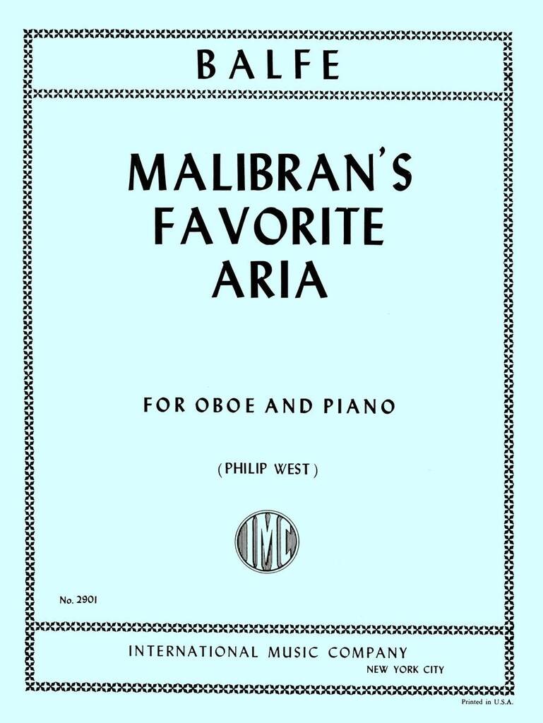 Aria Di Malibran (West)