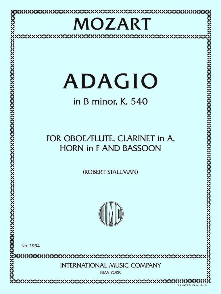 Adagio Si M. K 540 (Stallman)