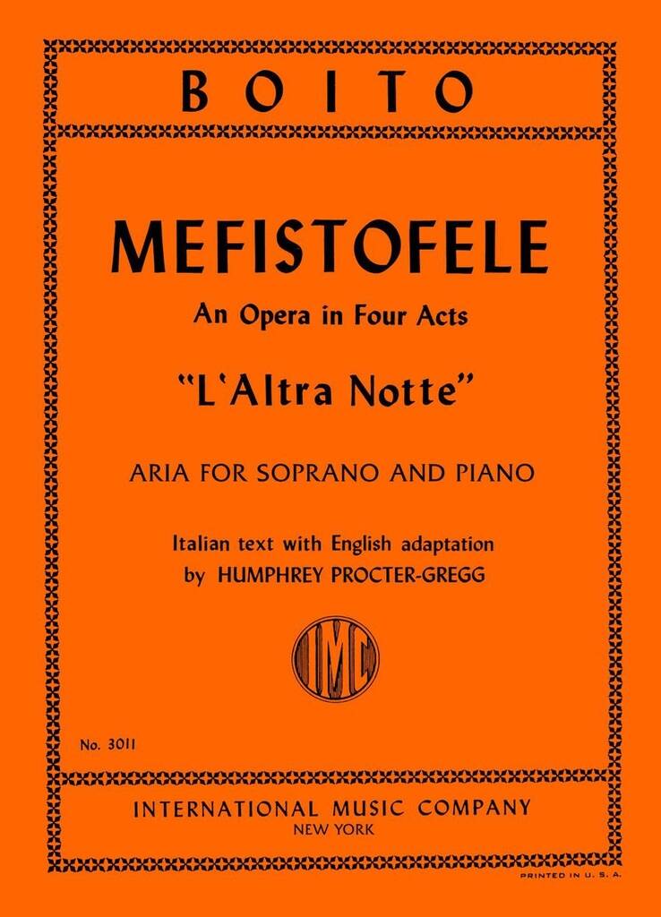 Mefistofele L'Altra Notte