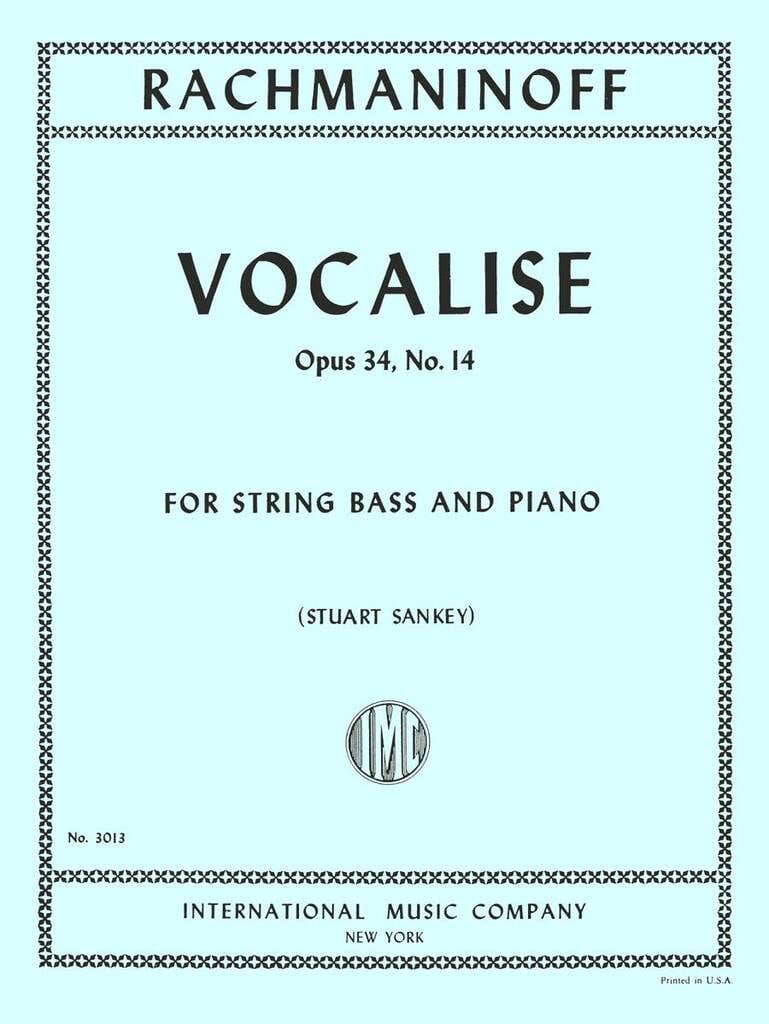 Vocalise Op.34/14