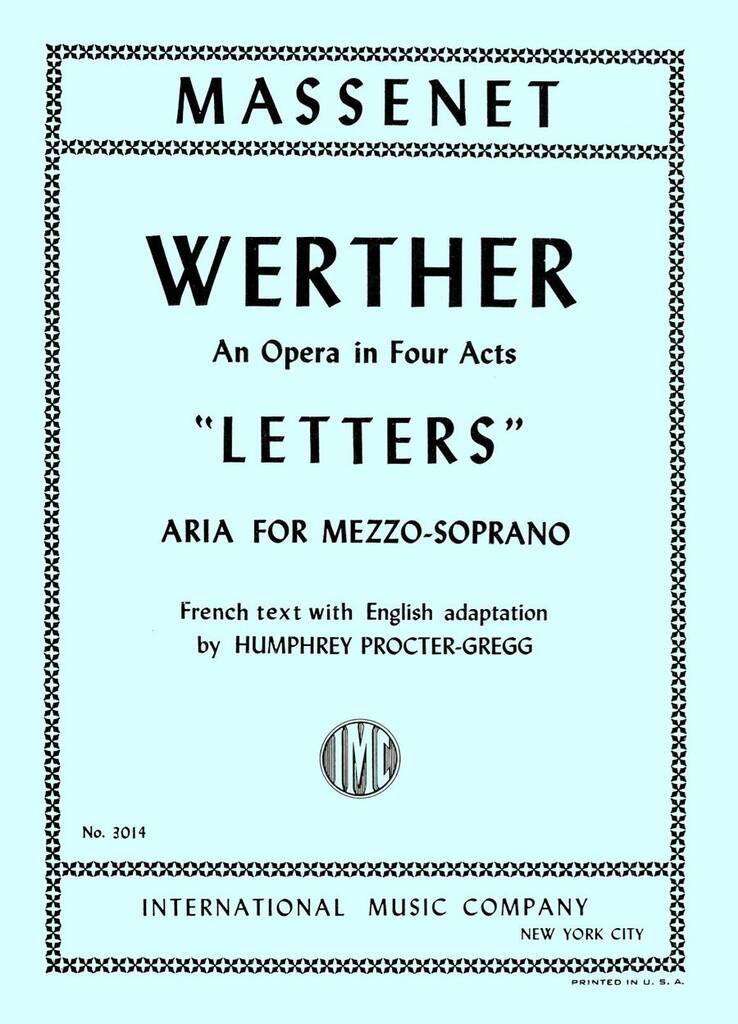 Werther:The Letters