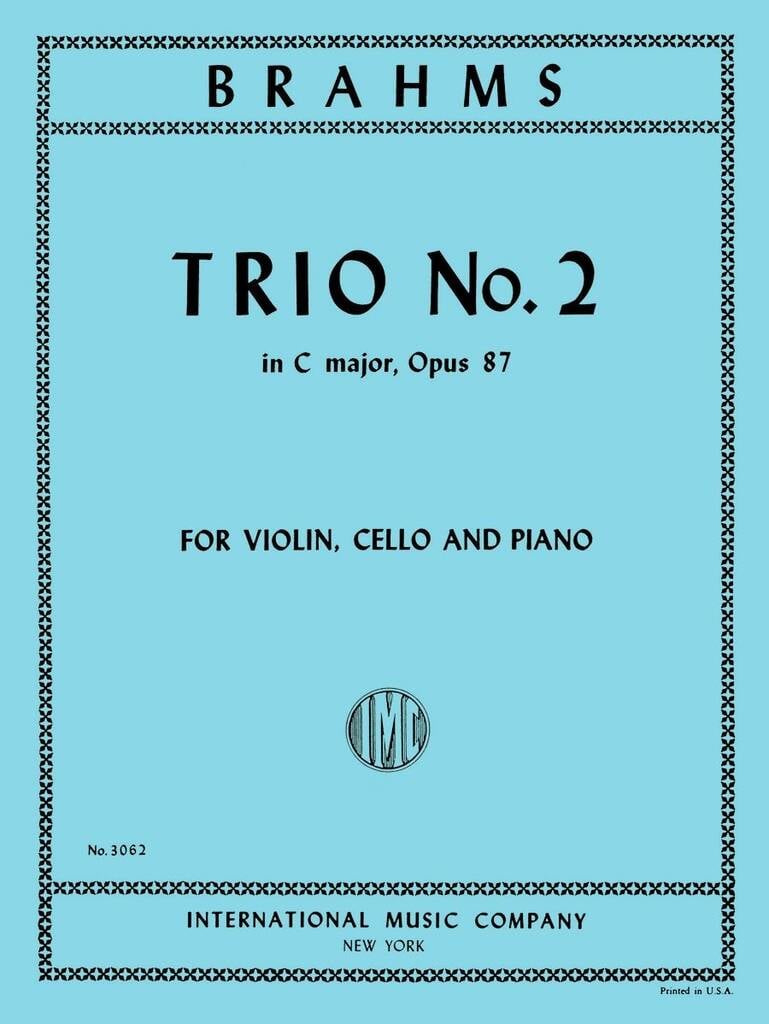 Trio N. 2 In Do Op. 87