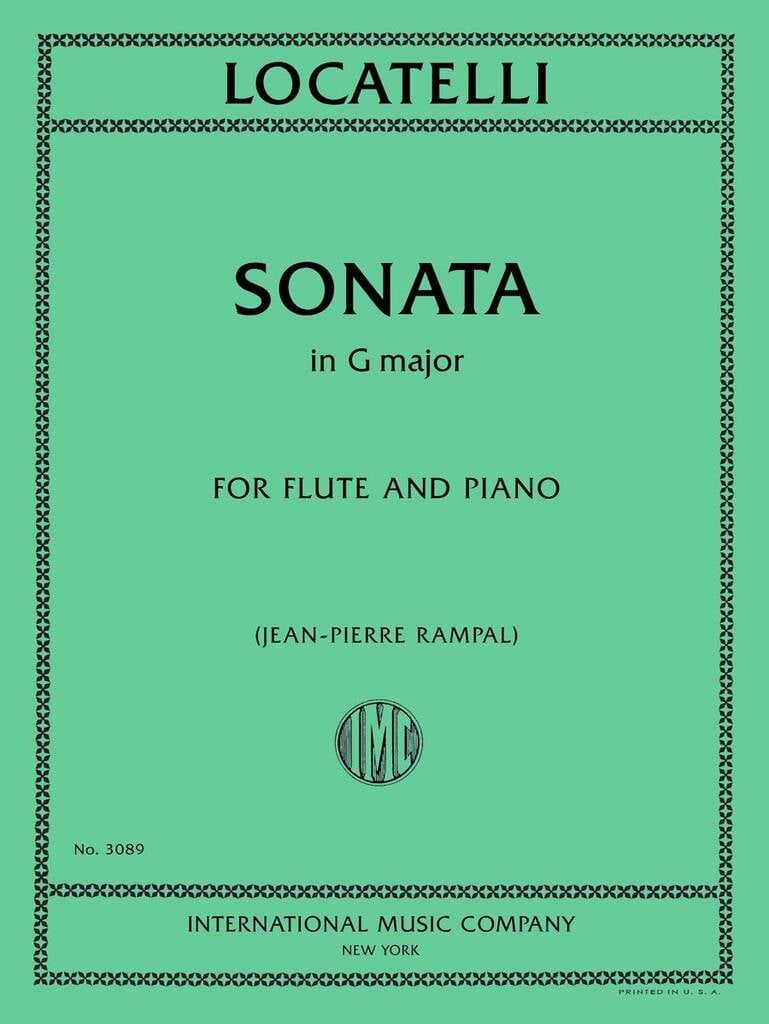 Sonata In G Major (Rampal)