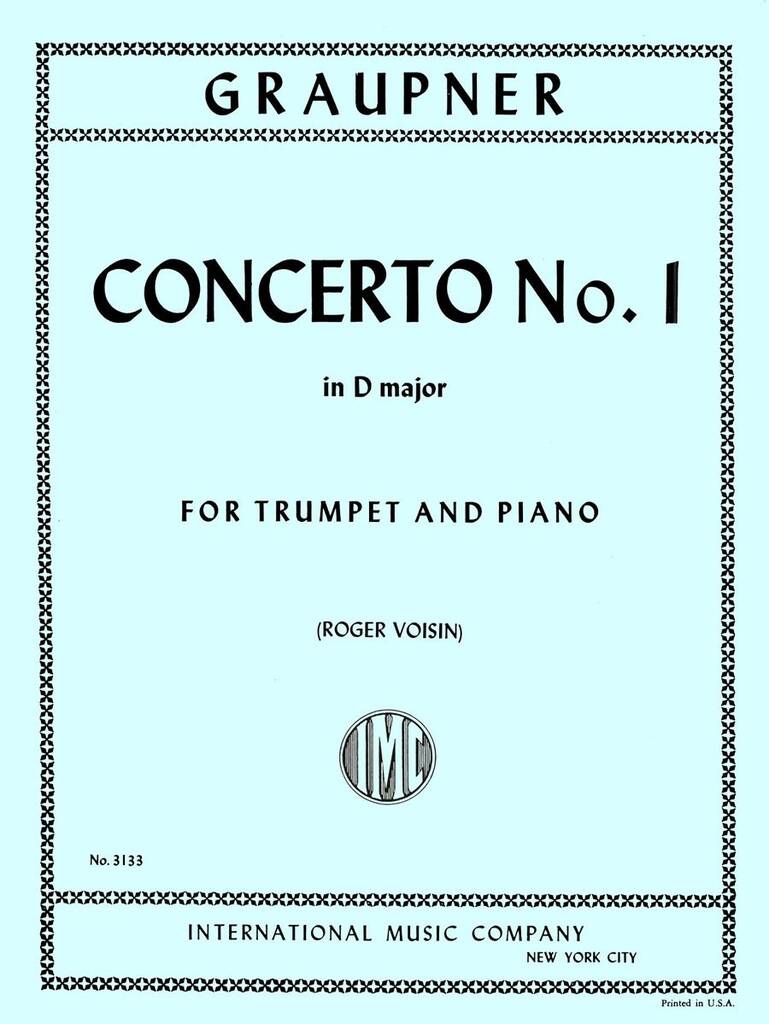 Concerto N. 1 In D Major Trumpet In C Voisin