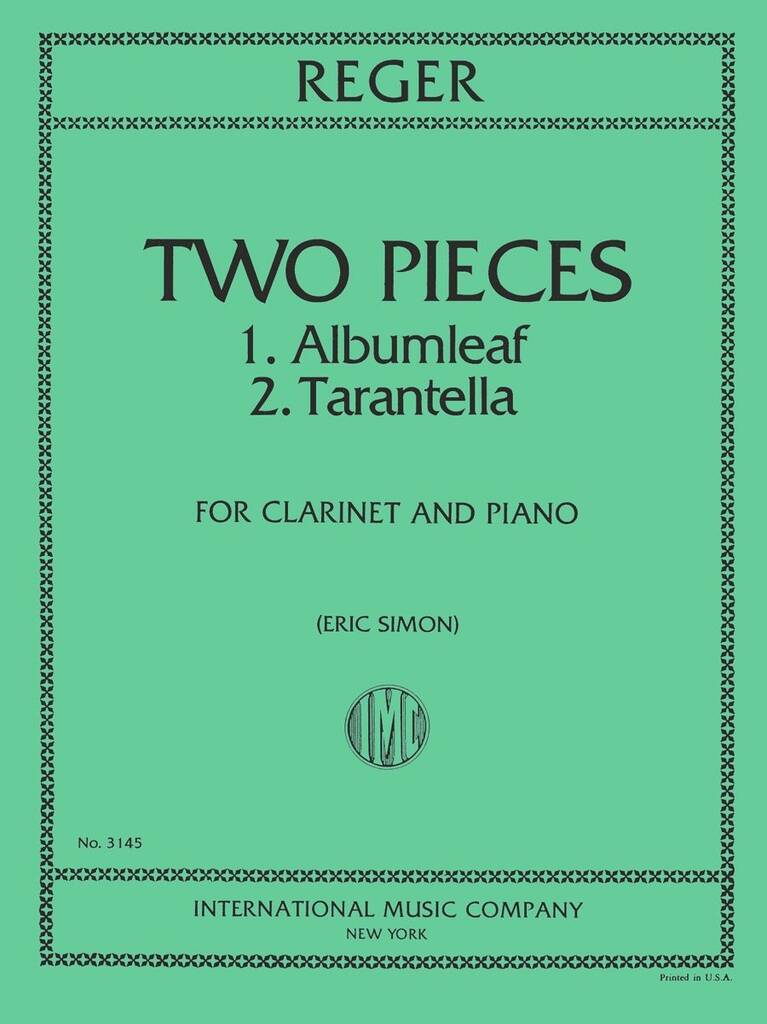 2 Pezzi (Foglio D'Album E Tarantella) (Simon)
