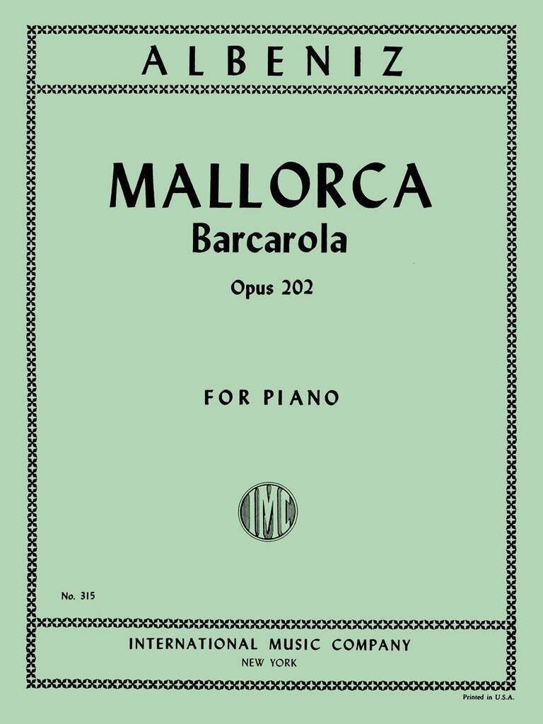 Mallorca (Barcarola), Op. 202