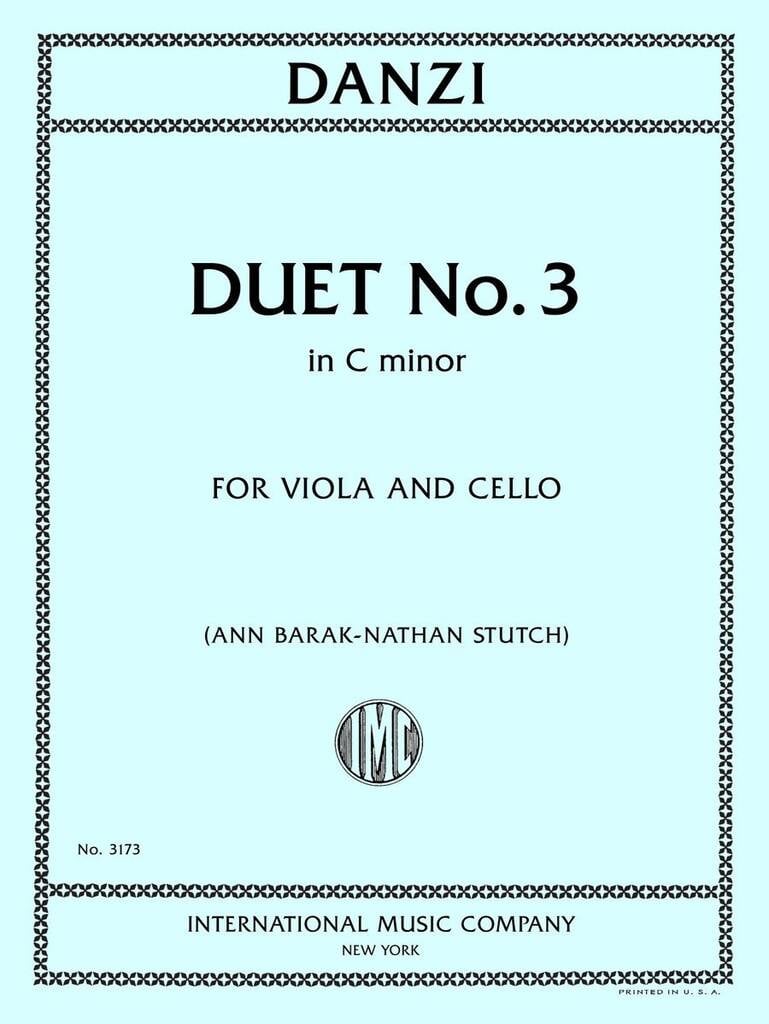 Duet No.3 In C Minor (Barak-Stutch)
