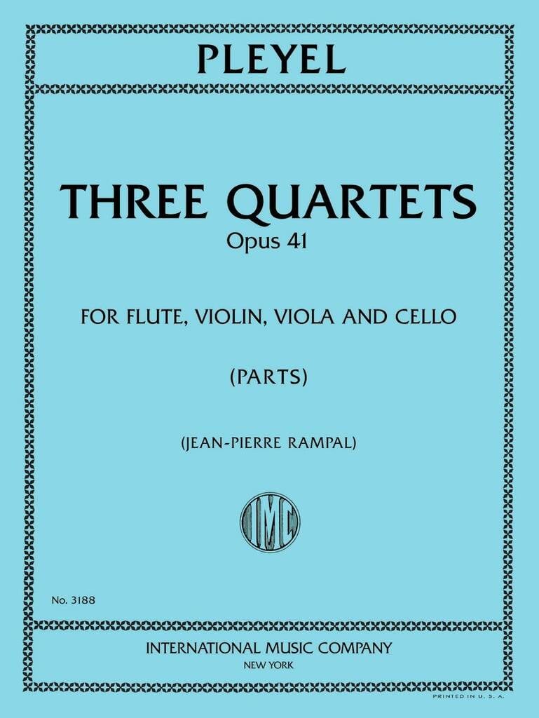 3 Quartetti Op. 41 (Rampal)