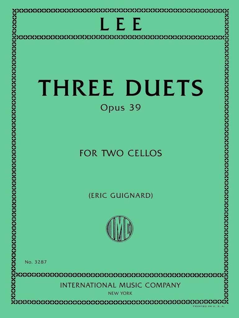 3 Duetti Op. 39