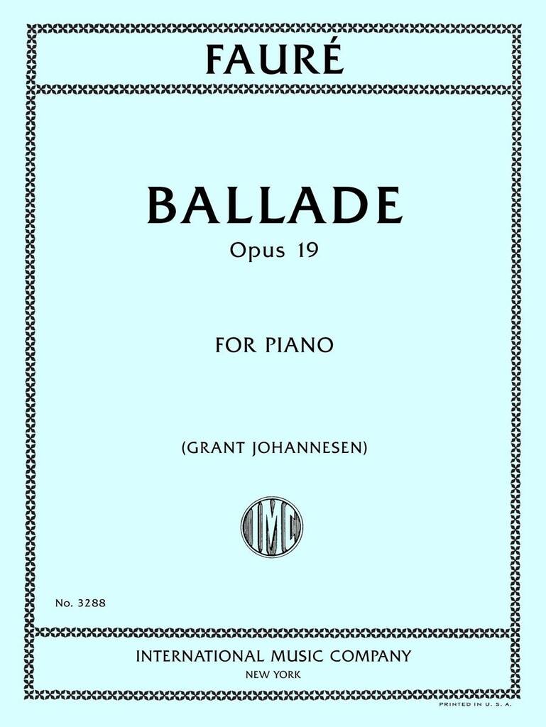 Ballata Op. 19 (Johannesen)