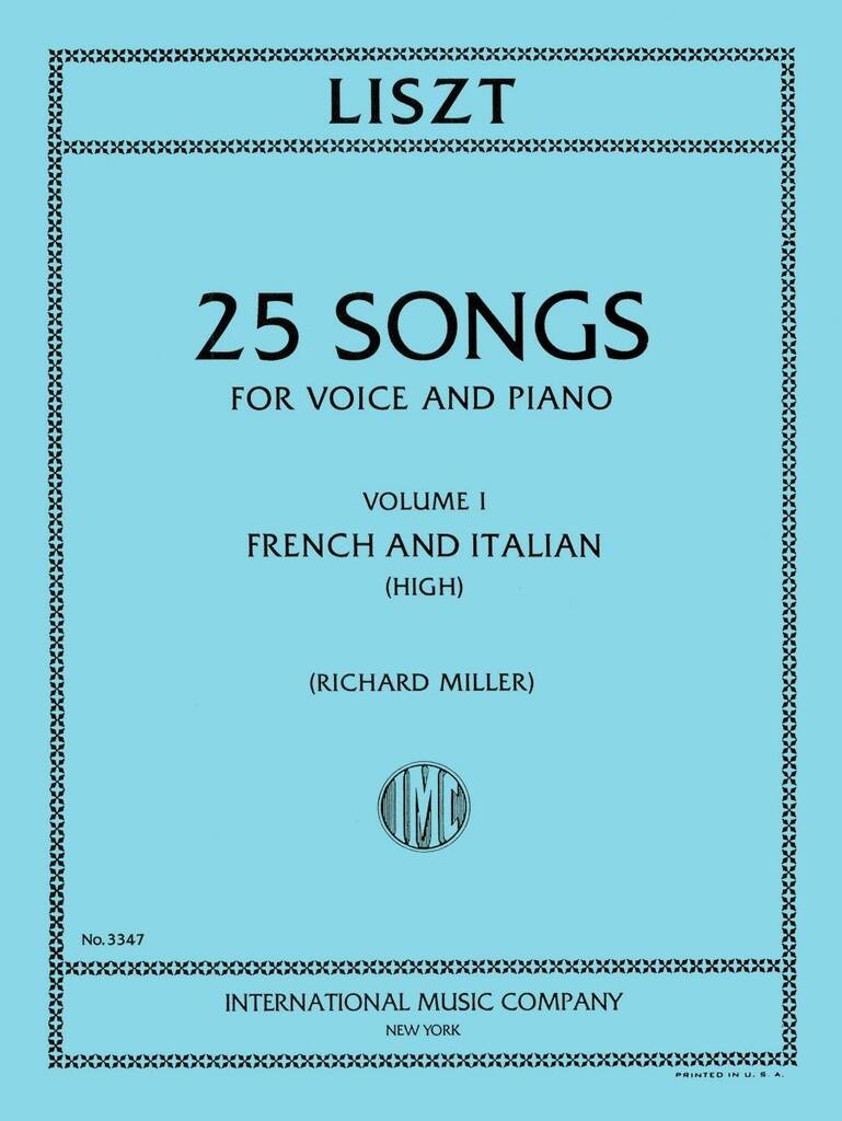 Songs, Vol. 1 (Frencch And Italian)