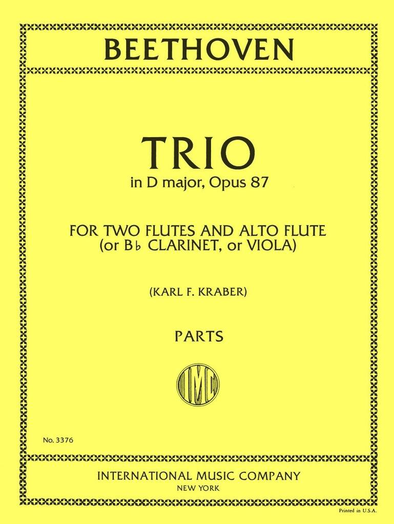 Trio Re Op. 87