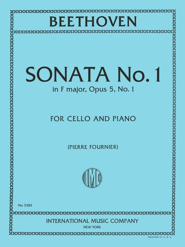 Sonata N.1 In F Maj Op.5 N.1