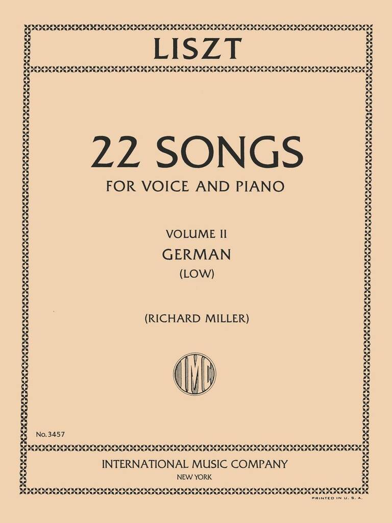 Songs, Vol. 2 (German)