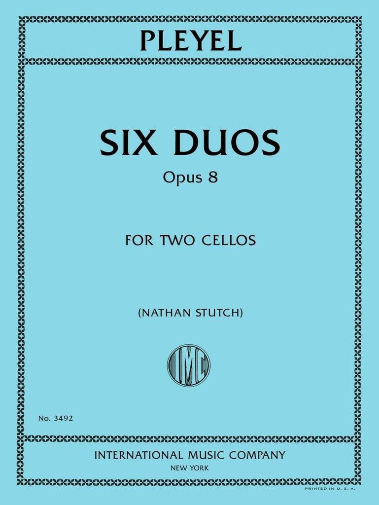 Six Duos, Opus 8