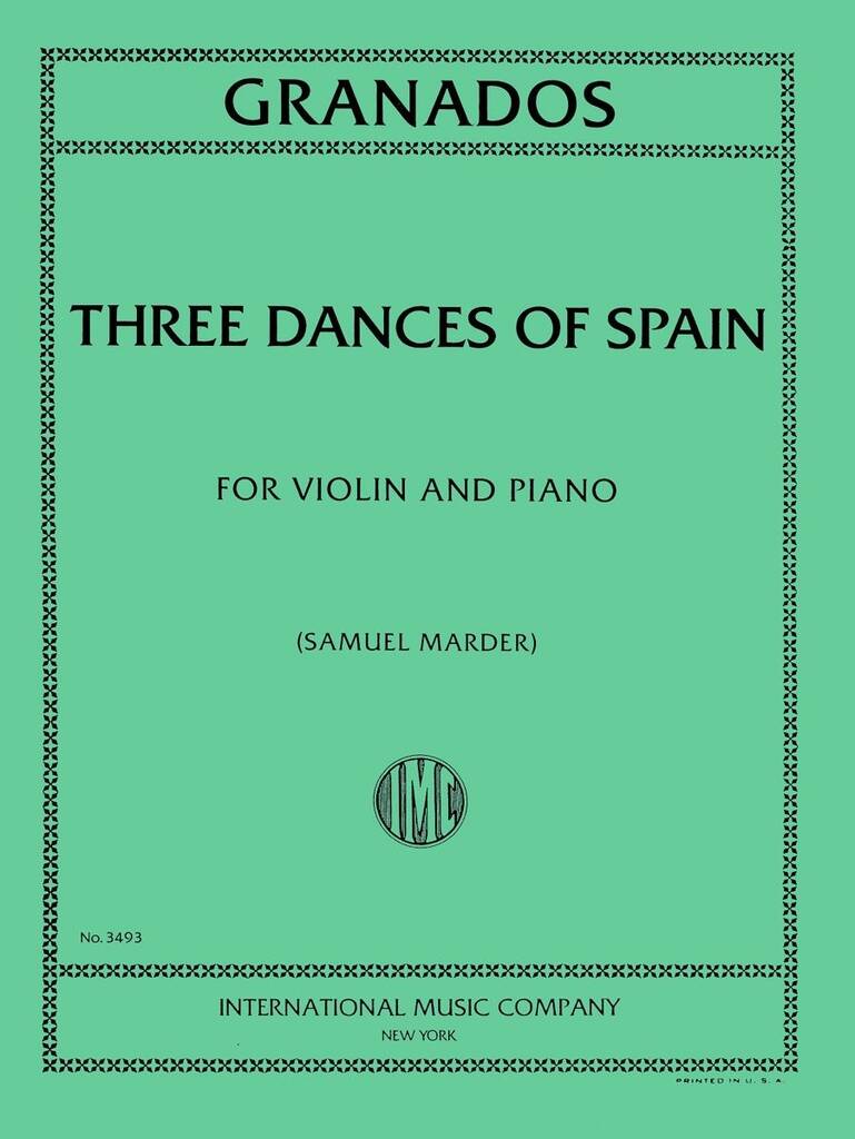 Three Dances Of Spain (Marder S.)