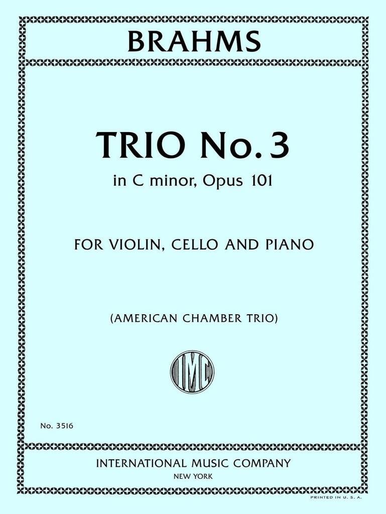 Trio N. 3 In C Minor, Opus 101